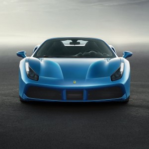 Photo face avant Ferrari 488 Spider (2015)