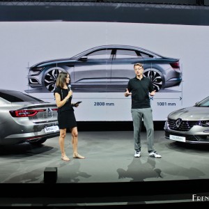 Photo présentation Renault Talisman – Chantilly (2015)