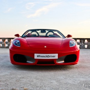 Photo face avant Ferrari F430 Spider
