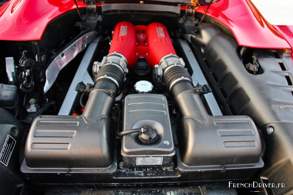 Photo moteur Ferrari F430 Spider