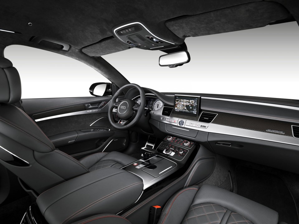 Photo intérieur nouvelle Audi S8 plus (2015)