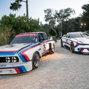 Photo officielle BMW 3.0 CSL Hommage R (2015)