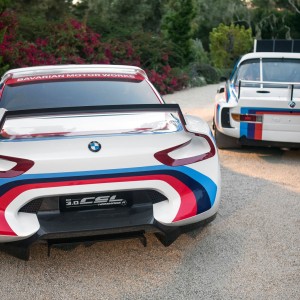 Photo officielle BMW 3.0 CSL Hommage R (2015)