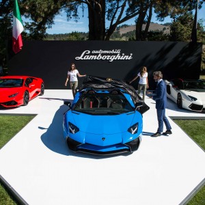 Photo présentation Lamborghini Aventador SV Roadster LP 750-4 (2015)