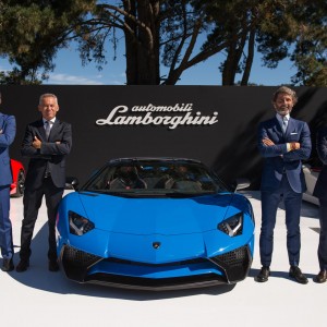 Photo reveal Lamborghini Aventador SV Roadster LP 750-4 (2015)