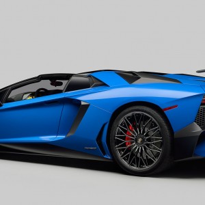 Photo 3/4 arrière Lamborghini Aventador SV Roadster LP 750-4 (2015)