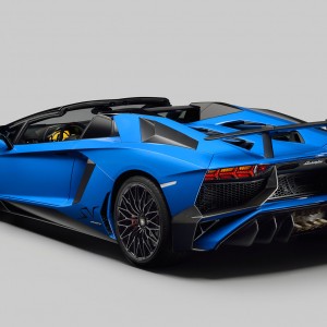 Photo arrière Lamborghini Aventador SV Roadster LP 750-4 (2015)