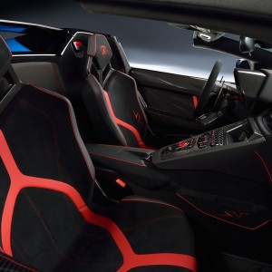 Photo sièges baquet Lamborghini Aventador SV Roadster LP 750-4 (2015)