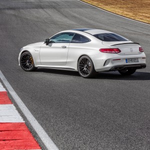 Photo 3/4 arrière Mercedes C 63 S AMG Coupé (2015)