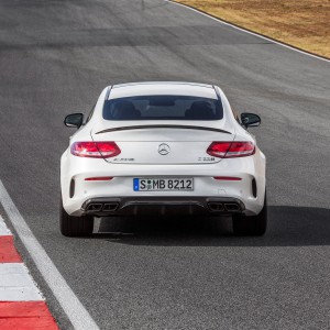 Photo face arrière Mercedes C 63 S AMG Coupé (2015)