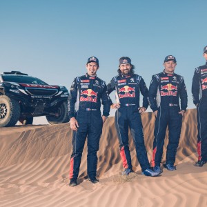 Photo officielle Peugeot 2008 DKR 2015 – Essais Silk Road Rally