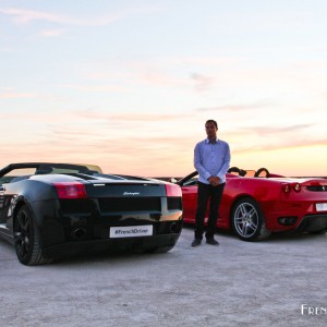 Photo Lamborghini Gallardo & Ferrari F430 Spider – SuperCar Road