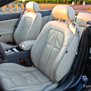 Photo sièges Jaguar XK 4.2 V8 Cabriolet – SuperCar RoadTrip