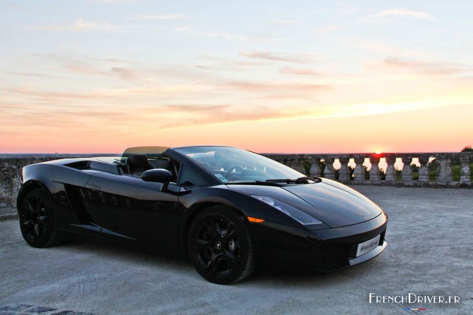 Photo essai Lamborghini Gallardo Spyder