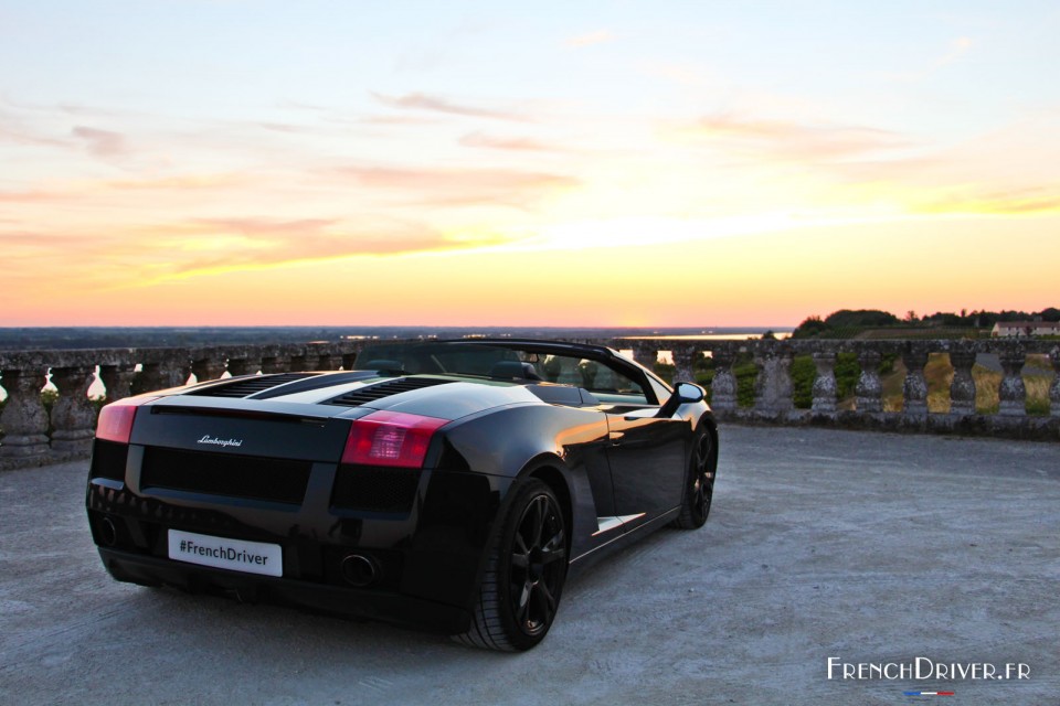 Photo essai Lamborghini Gallardo Spyder