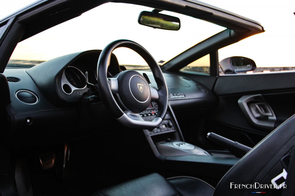 Photo intérieur Lamborghini Gallardo Spyder