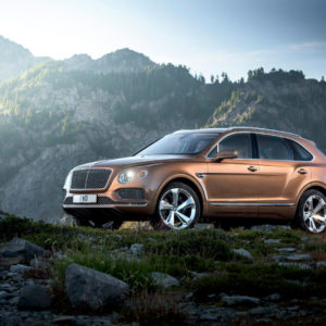 Photo officielle Bentley Bentayga (2015)