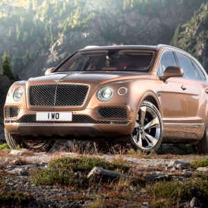 Photo 3/4 avant Bentley Bentayga (2015)