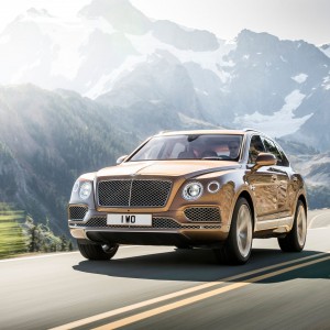 Photo officielle Bentley Bentayga (2015)