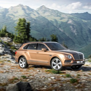 Photo officielle Bentley Bentayga (2015)