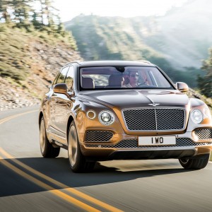 Photo officielle Bentley Bentayga (2015)