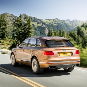 Photo officielle Bentley Bentayga (2015)