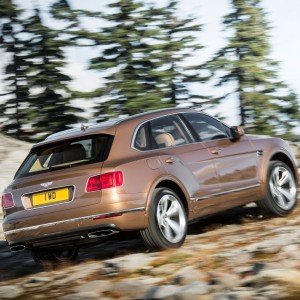 Photo officielle Bentley Bentayga (2015)