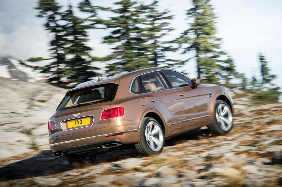 Photo officielle Bentley Bentayga (2015)