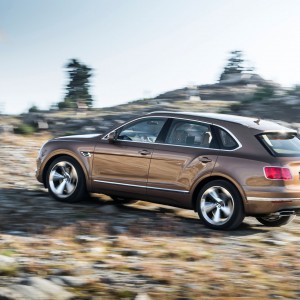 Photo officielle Bentley Bentayga (2015)