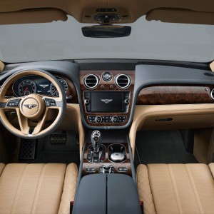 Photo intérieur Bentley Bentayga (2015)