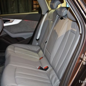 Photo banquette arrière nouvelle Audi A4 Avant (2015)