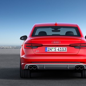 Photo face arrière nouvelle Audi S4 (2015)