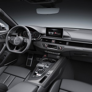 Photo intérieur cuir nouvelle Audi S4 (2015)