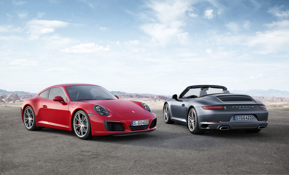 Photo officielle Nouvelle Porsche 911 (2015)