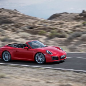 Photo officielle Nouvelle Porsche 911 (2015)