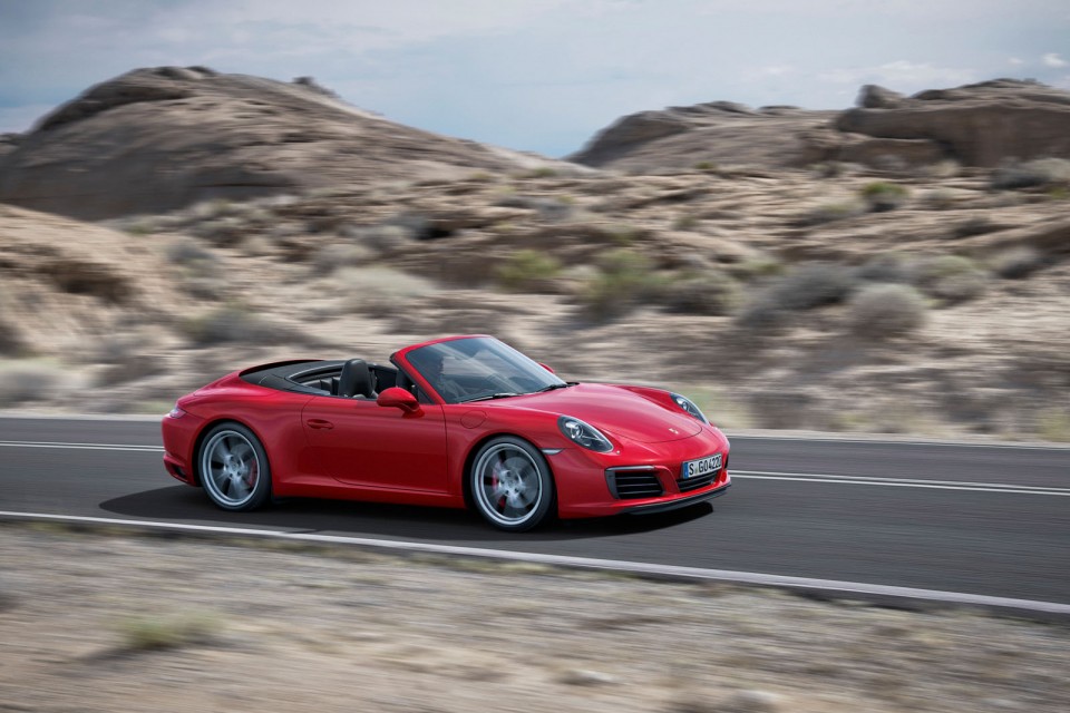 Photo officielle Nouvelle Porsche 911 (2015)