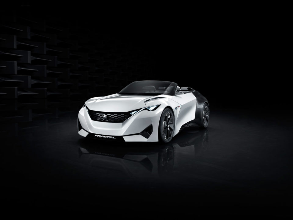 Photo 3/4 avant Peugeot Fractal Concept Car (2015)