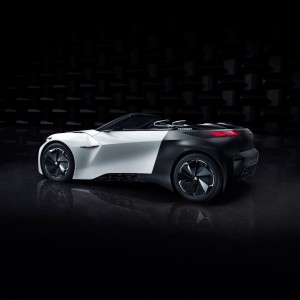 Photo 3/4 arrière Peugeot Fractal Concept Car (2015)