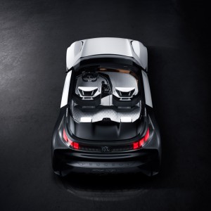 Photo face arrière Peugeot Fractal Concept Car (2015)