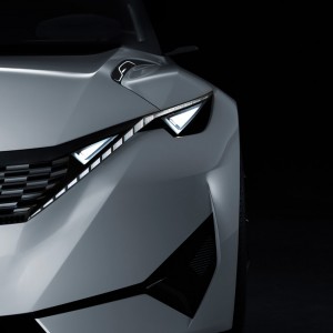 Photo détail face avant Peugeot Fractal Concept Car (2015)