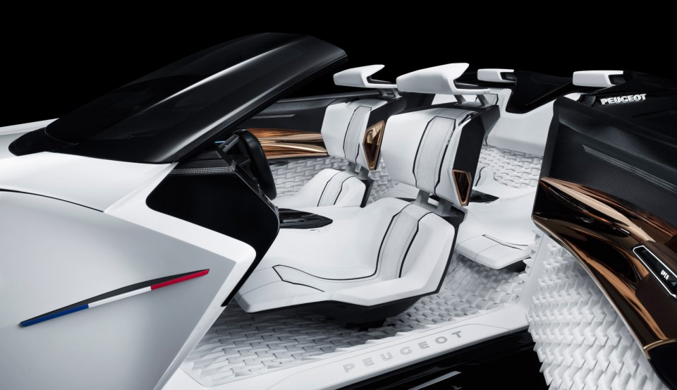 Photo sièges Peugeot Fractal Concept Car (2015)