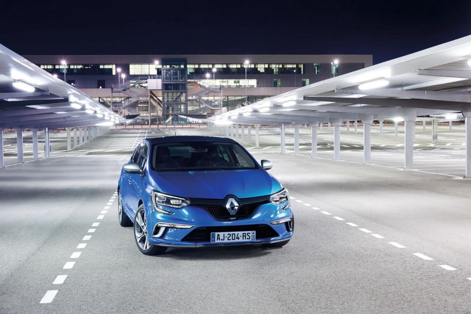 Photo officielle nouvelle Renault Mégane GT (2015)