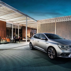 Photo 3/4 avant nouvelle Renault Mégane IV (2015)