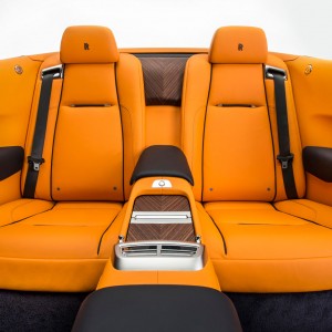 Photo sièges arrière Rolls-Royce Dawn (2015)