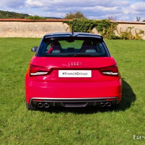 Photo face arrière Audi S1 Sportback – 2.0 TFSI 231 ch (2015)