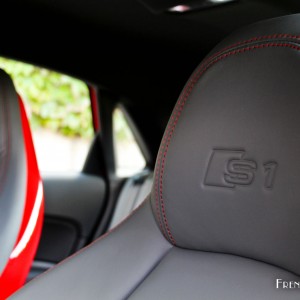 Photo appuie tête Audi S1 Sportback – 2.0 TFSI 231 ch (2015)
