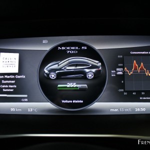 Photo combiné numérique Tesla Model S 70D (2015)