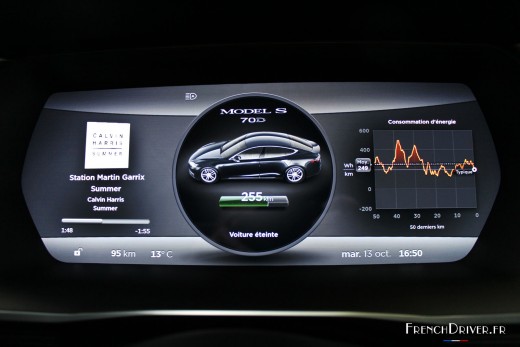 Photo combiné numérique Tesla Model S 70D (2015)