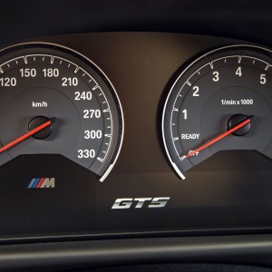 Photo compteurs BMW M4 GTS (2015)