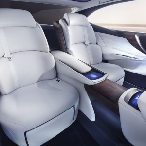 Photo sièges arrière Concept Lexus LF-FC (2015)